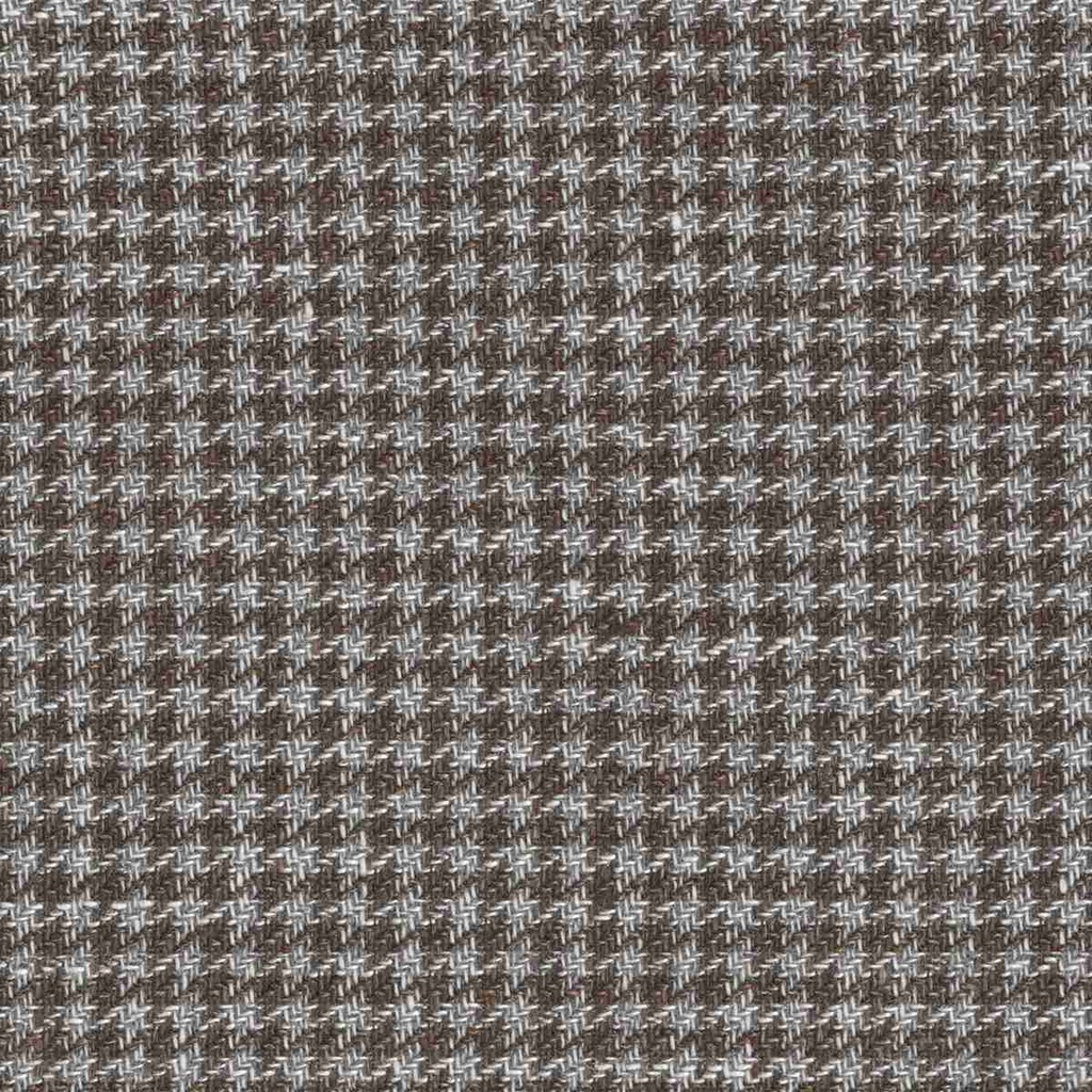 GREY, BROWN HOUNDSTOOTH (DR# 50481)