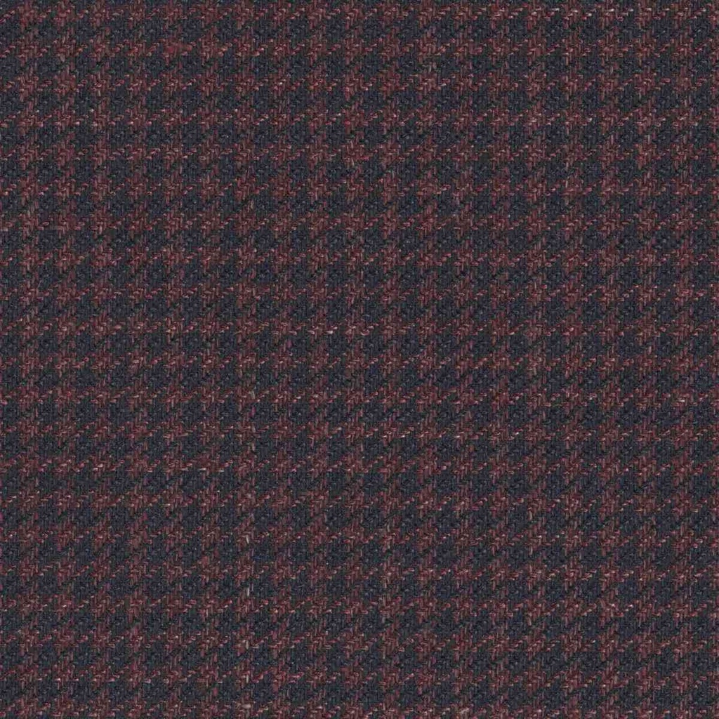 RED, BLUE HOUNDSTOOTH