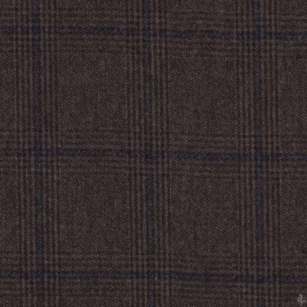 DARK BROWN,BLUE CHECKS (16/68)