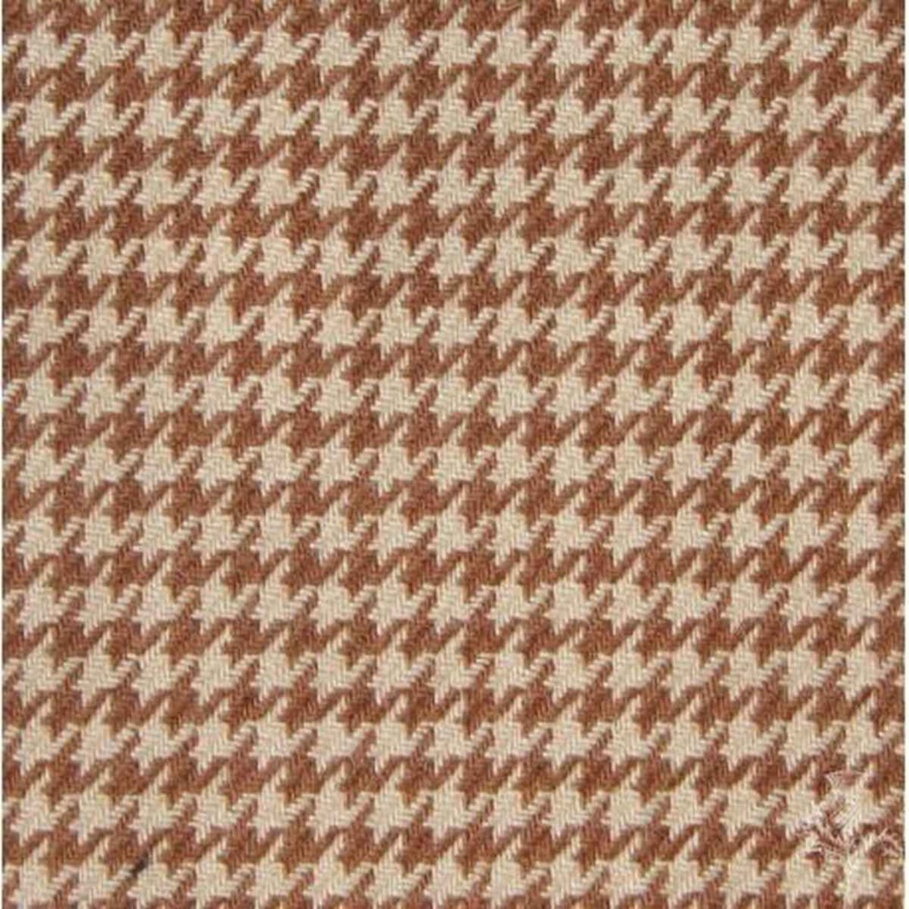 BEIGE,BROWN HOUNDSTOOTH (4/50)