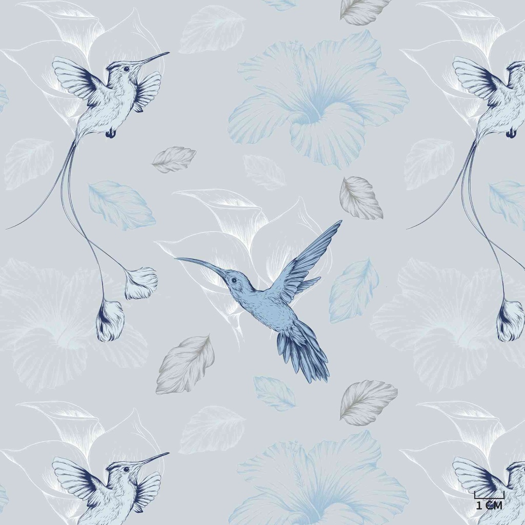 BIRDS AND FLORAL