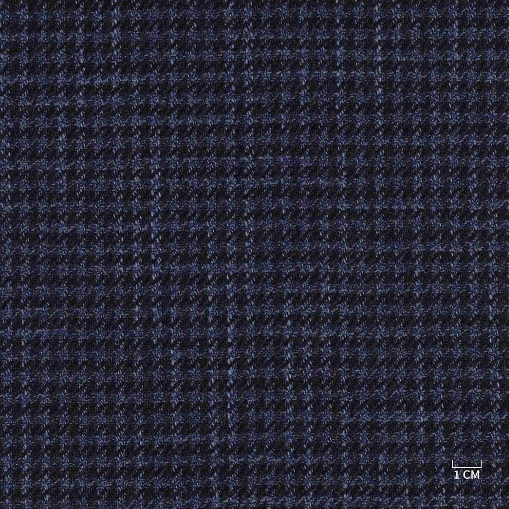 BLUE, BLACK HOUNDSTOOTH (100/06)