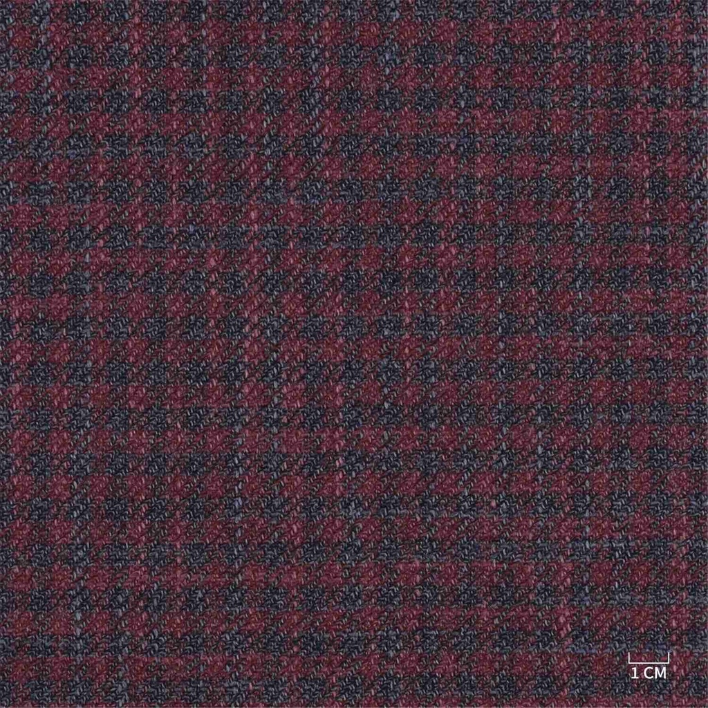 RED, BLUE HOUNDSTOOTH (100/12)
