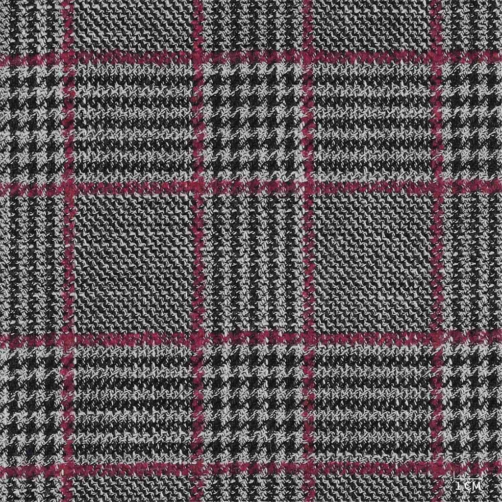 BLACK, RED CHECKS (100/15)