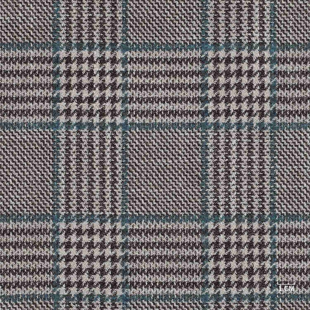 BROWN, BLUE CHECKS (100/16)