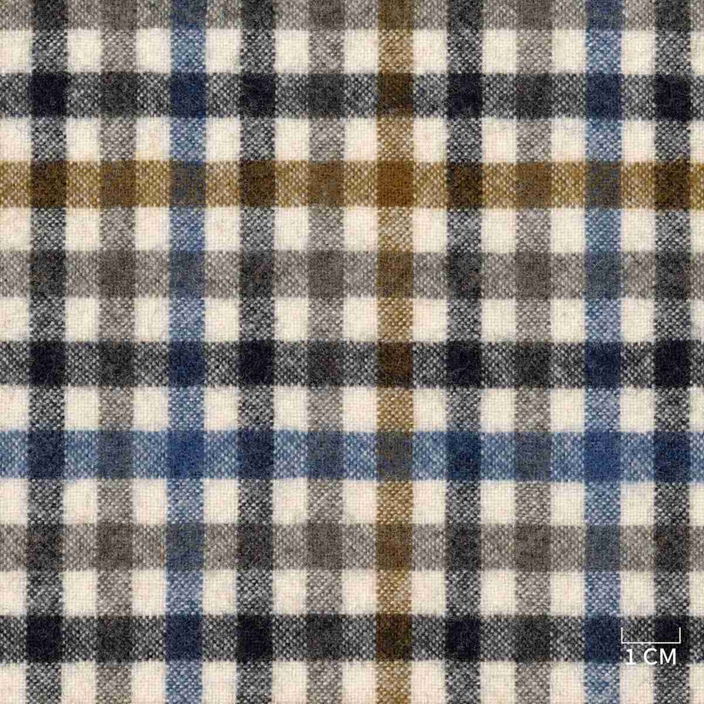 BLUE, BROWN, BLACK CHECKS (DR# 90438)