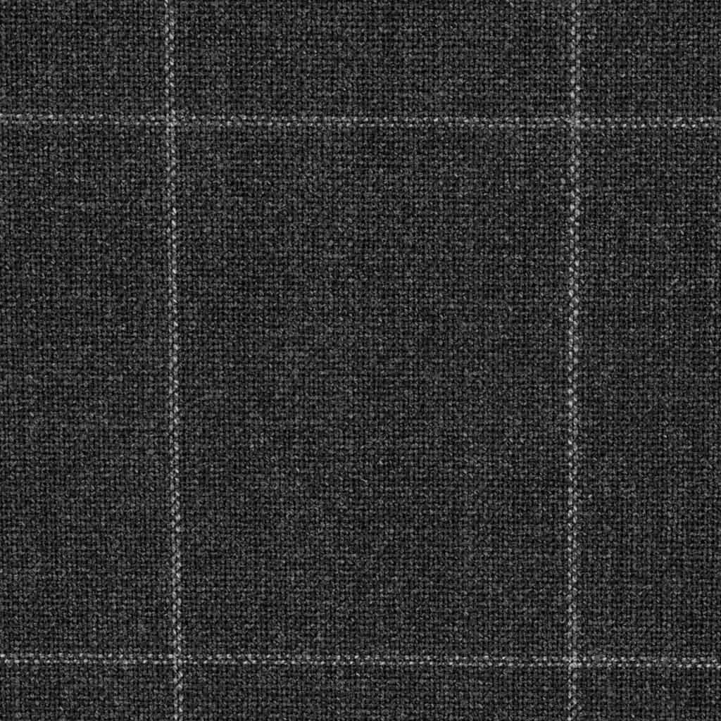 DARK GREY, OFF WHITE CHECKS, 4PLY (DR# 18153)