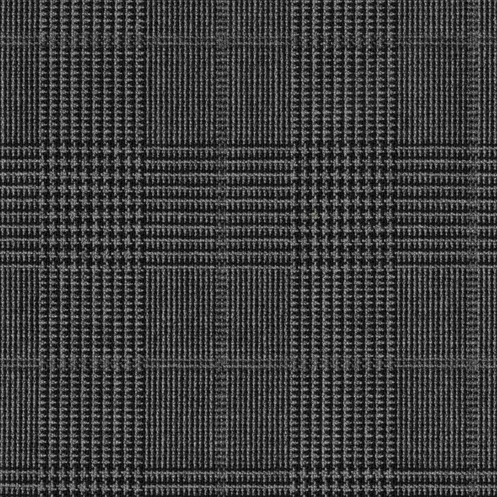 GREY,CHECKS, 4PLY (DR# 18160)