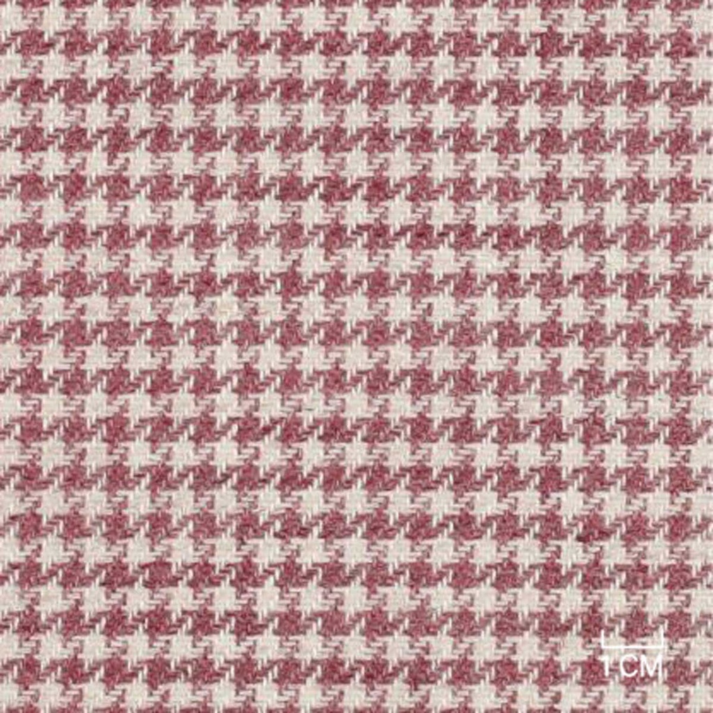 BURGUNDY, HOUNDSTOOTH (106/19)