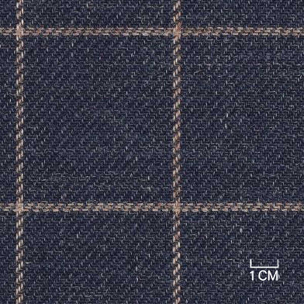 BLUE, BROWN CHECKS (106/22)