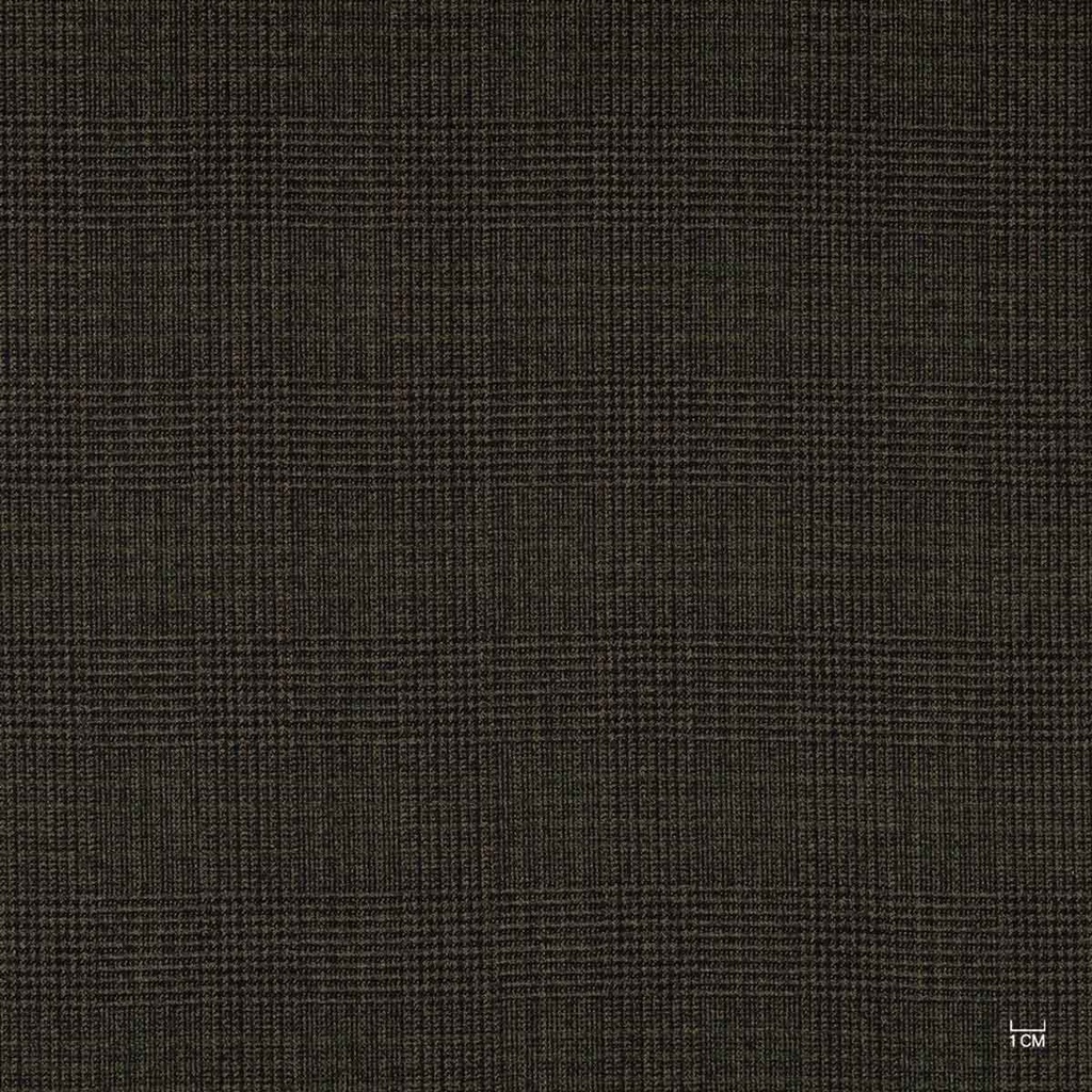 DARK BROWN, GREEN CHECKS (ST# 15060)