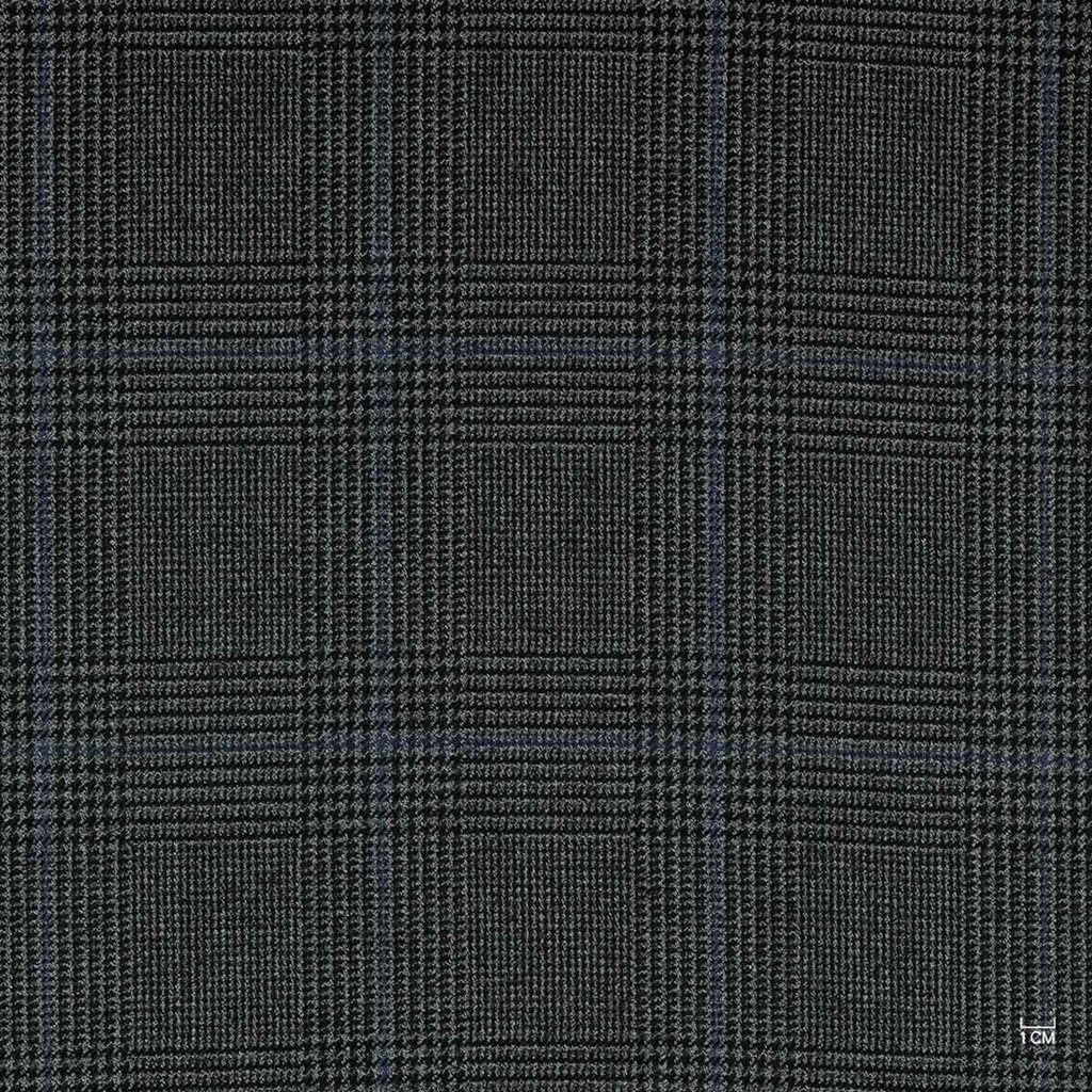 GREY, BLUE CHECKS (ST# 15083)