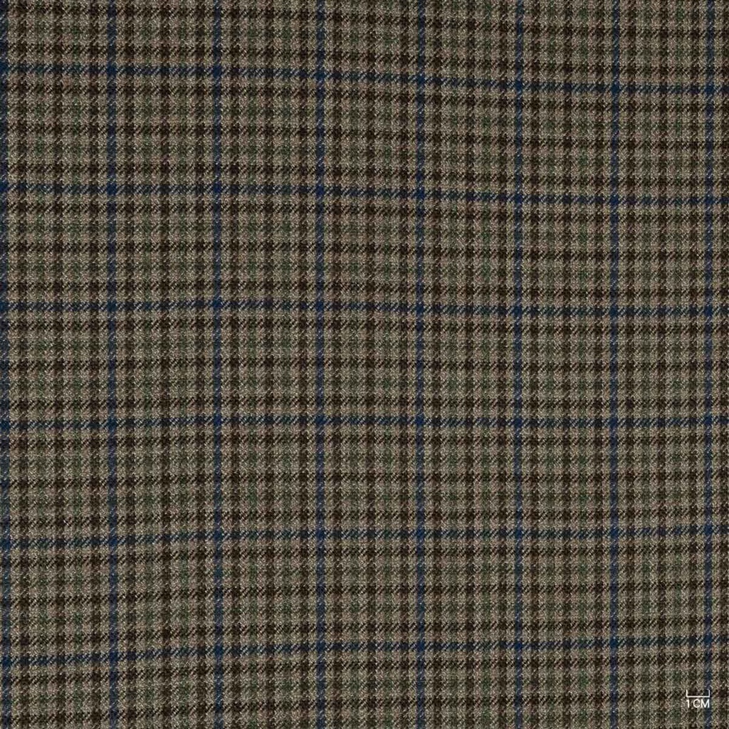 BROWN, BLUE GREEN CHECKS (ST# 15086)