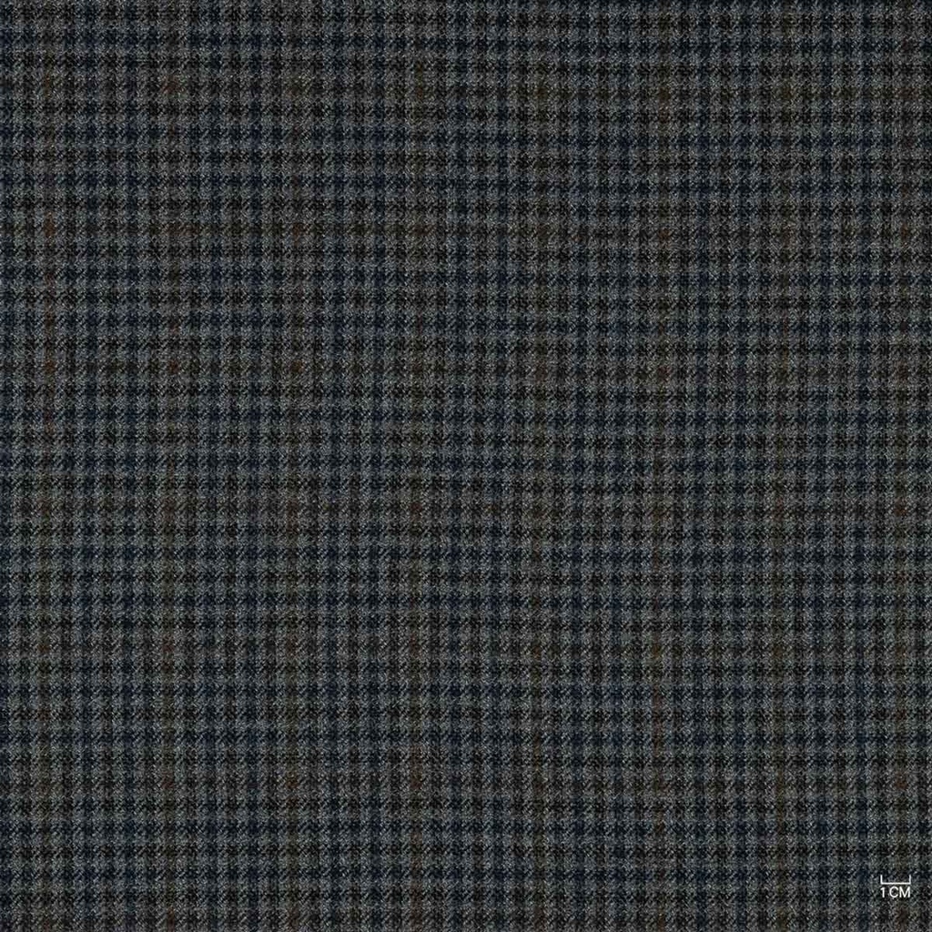 BLUE, BROWN CHECKS (ST# 15087)