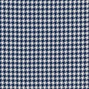 BLUE, WHITE HOUNDSTOOTH