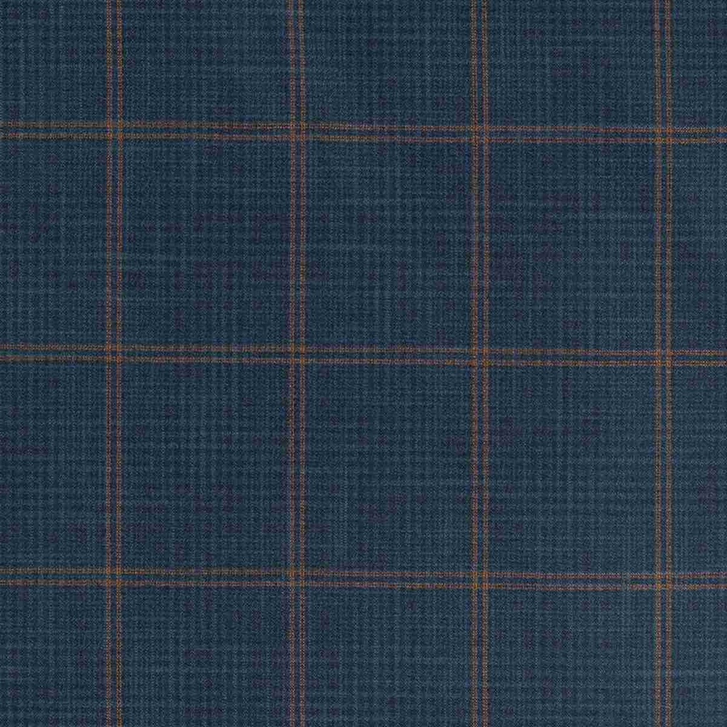 BLUE,BROWN CHECKS