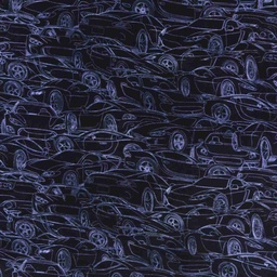 [660433] BLUE, CARS