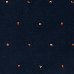 [660516] DARK BLUE, FAST FOOD DESIGN