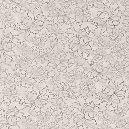 [660523] KHAKI, FLOWERS DESIGN