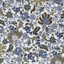 [660533] FLOWERS AND PAISLEYS DESIGN