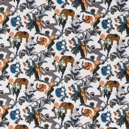 [660543] ELEFANT AND MONKEYS DESIGN