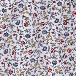 [660551] LIGHT BLUE, STRIPES AND FLOWERS DESIGN