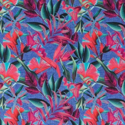 [660555] MAGENTA FLOWERS DESIGN
