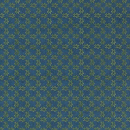 [660570] DARK BLUE, CACTUS DESIGN