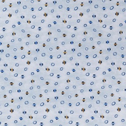 [660575] LIGHT BLUE, ETHNIC DESIGN