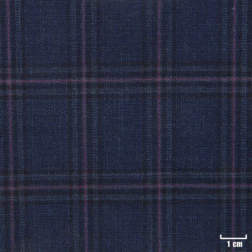 [825520] DARK BLUE, PINK CHECKS (2 PLY)