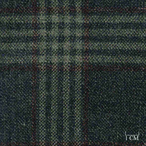 [321034] GREEN, BROWN CHECKS