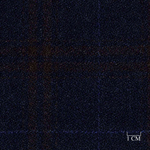 [321052] BLUE, BROWN CHECKS