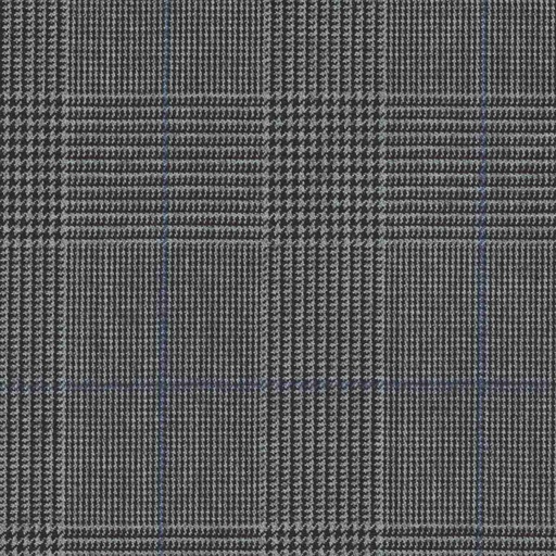 [823201] GREY, BLUE CHECKS