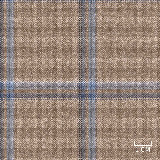 [452041] KHAKI,BLUE CHECKS