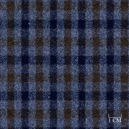 [452111] BLUE,BROWN CHECKS