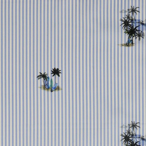 [701919] BLUE, BEACH STRIPES