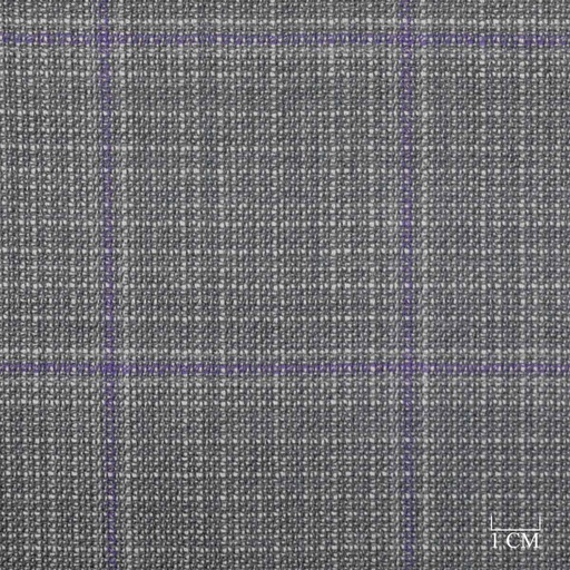 [824037] GREY,PURPLE CHECKS