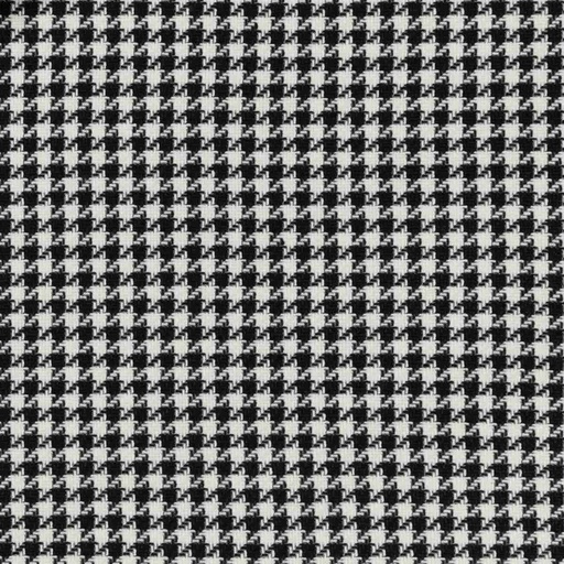 [665245] BLACK, WHITE HOUNDSTOOTH