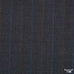 [107526] DARK GREY, BLUE/BROWN STRIPES
