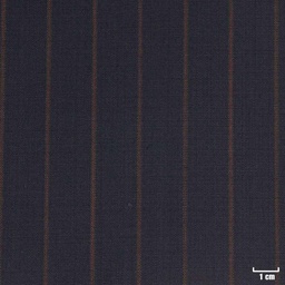 [209924] DARK BLUE, BROWN STRIPES