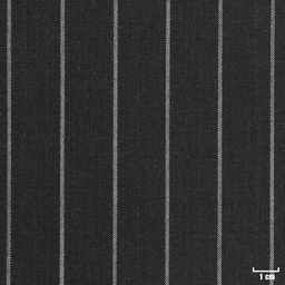 [209927] CHARCOAL, WHITE STRIPES