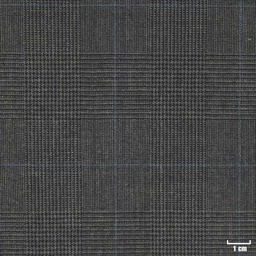 [209947] DARK GREY, BIG BLUE CHECKS