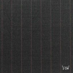 [810226] CHARCOAL, GREY/RED STRIPES