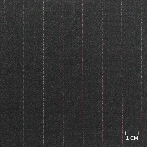 [810226] CHARCOAL, GREY/RED STRIPES