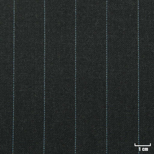 [104229] CHARCOAL, DOTTED BLUE STRIPES