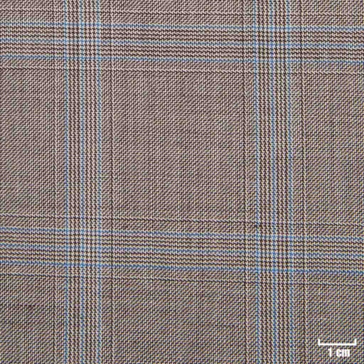 [822207] BROWN, TRIPLE BLUE CHECKS