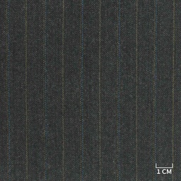 [810201] CHARCOAL, BLUE/ORANGE STRIPES