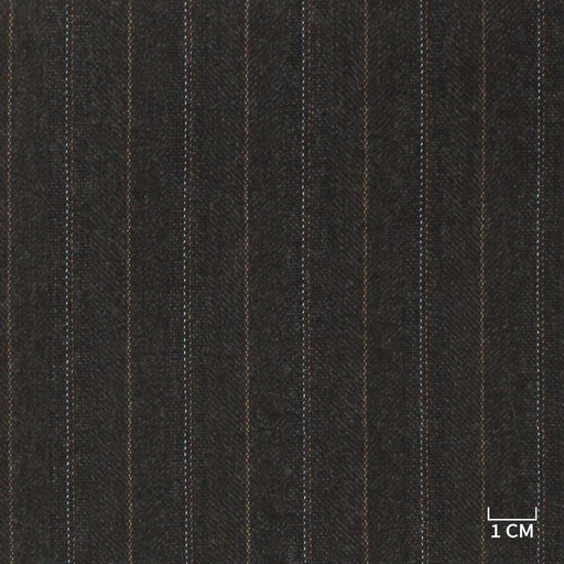 [810203] CHARCOAL, BLUE/ORANGE STRIPES