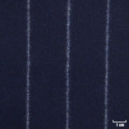 [822433] DARK BLUE, WIDE OFF WHITE STRIPES