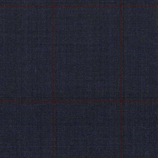 [316315] DARK BLUE, RED CHECKS (DR# 40015)